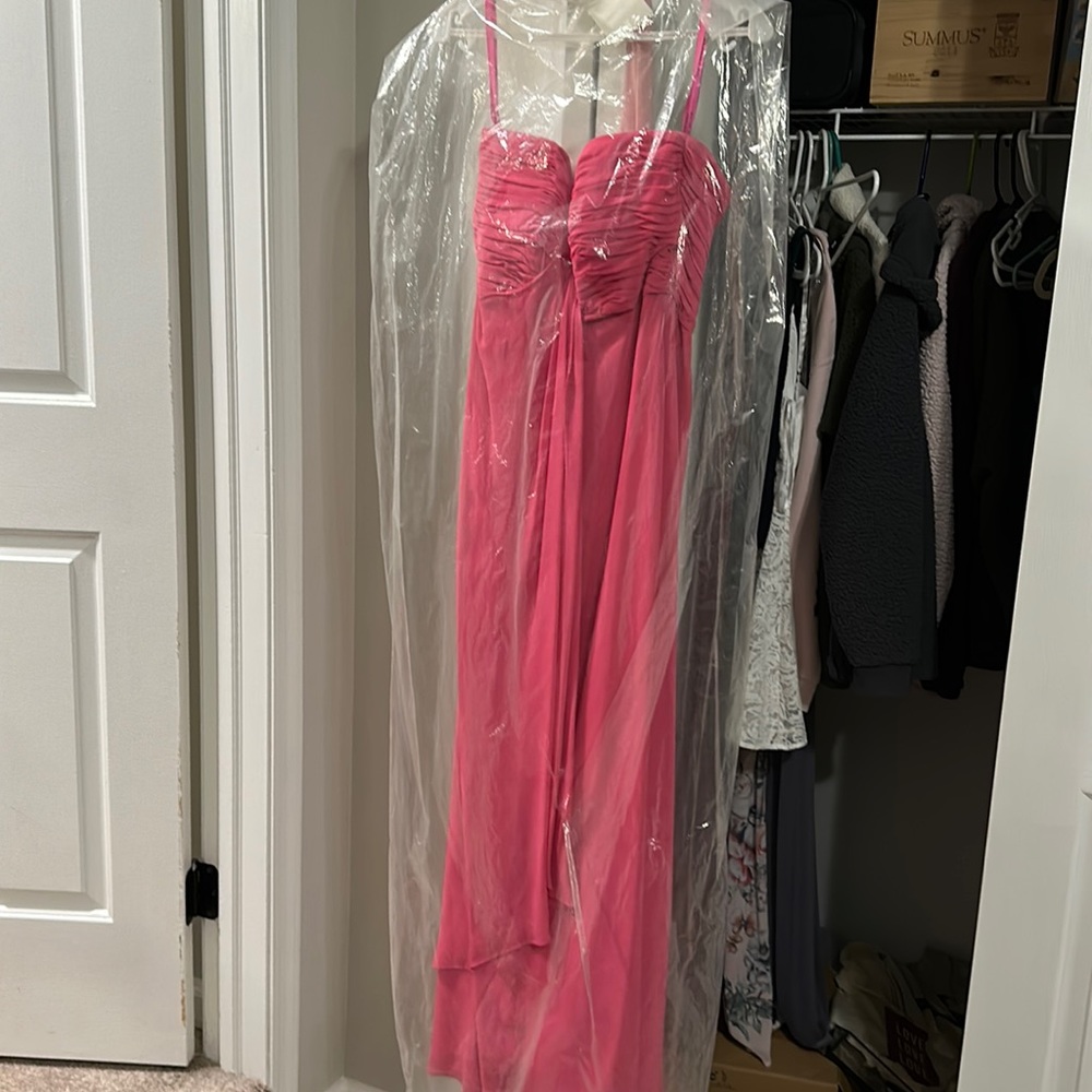 Bridesmaid dress, pink size 10